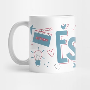 ESTP The Entrepreneur Myers-Briggs Personality MBTI by Kelly Design Company Mug